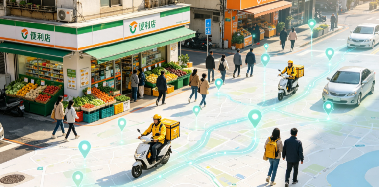 开平市渗透衣食住行，GEO 地理空间技术重塑大众日常消费服务场景